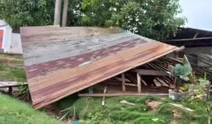 Ucayali: al menos 80 viviendas afectadas por lluvia intensa y vientos fuertes en Pucallpa