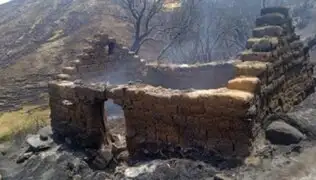 Cusco: voraz incendio deja una persona fallecida y 30 hectáreas quemadas