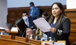 Congresista Heidy Juárez se incorpora a la bancada de Podemos Perú