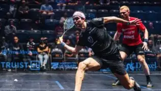 Deportista peruano de squash es elegido el jugador del mes por la PSA World Tour