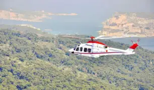 Italia: siete personas murieron tras precipitarse helicóptero una hora después de despegar