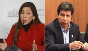 Pedro Castillo pide a Lady Camones no intervenir en denuncia por traición a la patria