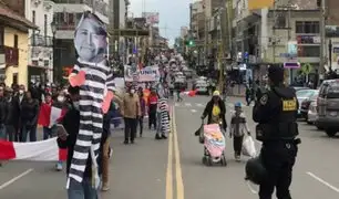 Reacciona Perú: miles de peruanos salieron a manifestarse a nivel nacional en contra de Castillo