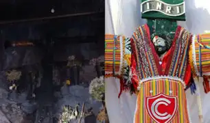 Devotos exigen hallar a responsables: Desconocidos queman venerada cruz en santuario del Cusco