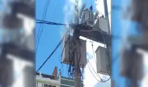 Tragedia en Junín: hombre muere electrocutado cuando realizaba mantenimiento en poste de luz
