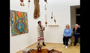 Artistas shipibo-konibo deslumbran en Museo de las Culturas del Mundo de Alemania