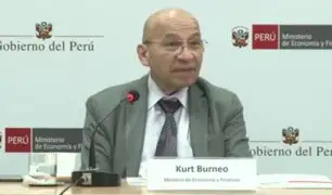 Kurt Burneo: "No diría que hay crisis económica; crecemos bajito, pero seguimos creciendo"