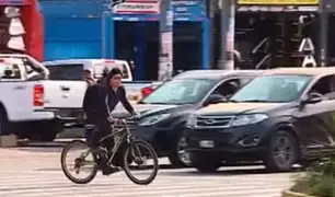 La Victoria: ciclistas y peatones en peligro por semáforos malogrados