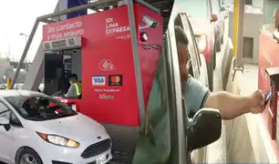 ¡Atención conductores! Peajes de Lima Expresa ya cuentan con pago sin contacto