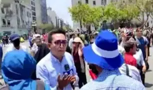 ¡Indignante! Manifestantes agreden a reportero de Panamericana Televisión
