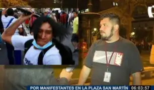 Además del reportero de Panamericana: otro periodista sufrió ataque y robo en 'Toma de Lima'