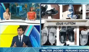 Marca Louis Vuitton acusa a peruano de comprar calzados 'bamba' y comercializarlos en nuestro país