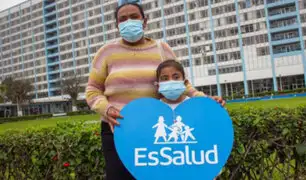 EsSalud salva vida de niña de 8 años con exitoso trasplante de riñón