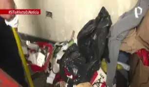 Miraflores: acusan a vecino de usar áreas comunes de edificio para acumular desperdicios