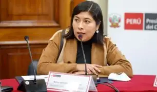 Betssy Chávez rechaza acusaciones y cuestiona a fiscal de la Nación por investigarla