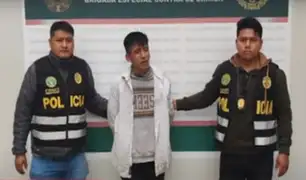 SJL: detienen a delincuentes que pretendían asaltar a comerciante en mercado Huáscar