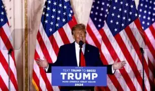 Trump anuncia que competirá por la Presidencia en 2024 para "devolver la gloria" a EEUU