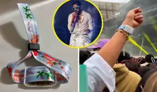 Bad Bunny en Lima: Venden pulsera led que regalaron en el concierto a 150 soles