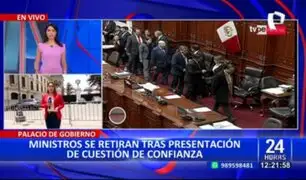 Aníbal Torres: Ministros de Estado se pronuncian tras presentación de cuestión de confianza