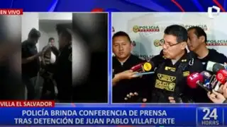 Caso Blanca Arellano: PNP brinda detalles de captura de Pablo Villafuerte