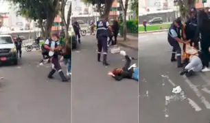 Surco: acusan a sereno de golpear y lanzar al suelo a vendedoras ambulantes durante operativo