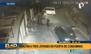 Delincuencia imparable: asaltan a jóvenes en puerta de condominio en Salamanca
