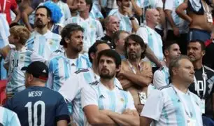 Hinchas argentinos en Qatar cancelan celebraciones tras derrota ante Arabia Saudita