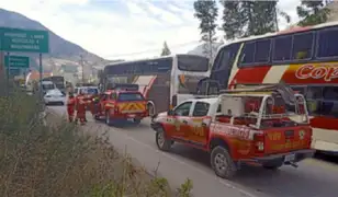 Paro de transportistas: Manifestantes no permiten paso a Bomberos para combatir incendio