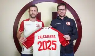 Horacio Calcaterra vuelve a Universitario de Deportes tras 10 años