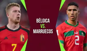 Mundial Qatar 2022: Marruecos derrota 2 - 0 a Bélgica y avanza a la clasificación de octavos