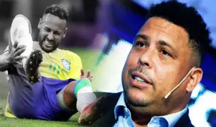 Ronaldo envía emotivo mensaje a Neymar por su lesión