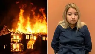 Mujer es detenida por iniciar un incendio en la casa de su novio tras ataque de celos