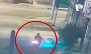 SMP: hombre muere tras despistar su moto y ladrón se roba su vehículo