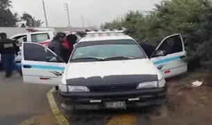 Sicariato en Huacho: Sujetos acribillan a joven taxista dentro de su auto