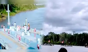 Nativos detienen barcaza con 50 mil barriles de petróleo en Iquitos