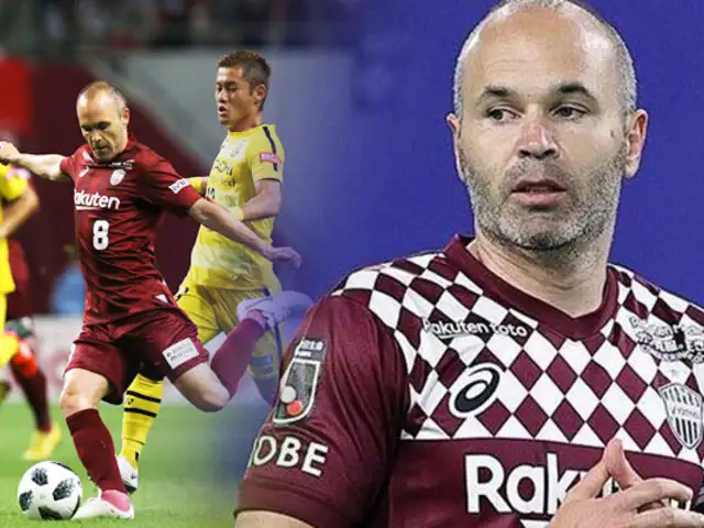 Andrés Iniesta anuncia su retiro del fútbol en Japón