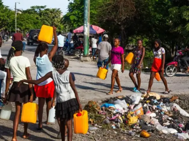 Piden ayuda internacional: brote de cólera deja cerca de un centenar de muertos en Haití