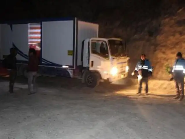 Huancavelica: a balazos asaltan camión distribuidor y se llevan 30 mil soles en efectivo
