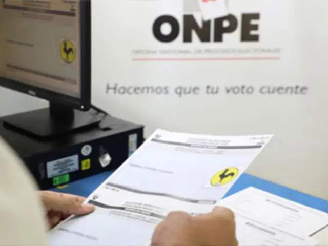 ONPE: este 15 de julio termina plazo para que agrupaciones políticas rindan cuentas de financiamiento