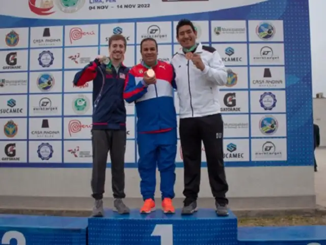 Perú suma otras dos medallas de bronce en Campeonato de Tiro de las Américas Lima 2022