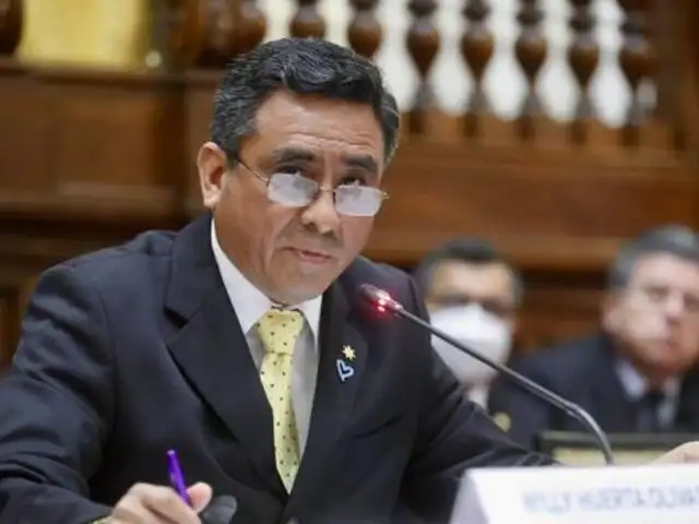 Willy Huerta tras interrogación de la Fiscalía: “He mencionado que no conozco a Karelim López”