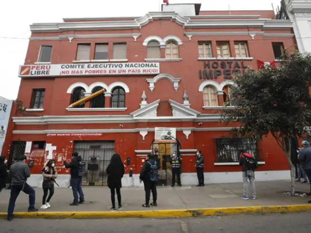 Local de Perú Libre, ubicado en Breña, se habría adquirido con fondos ilícitos, señala fiscal