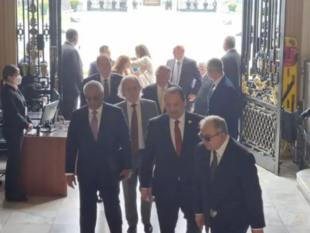 Misión de la OEA se reúne con José Williams y miembros de la Mesa Directiva del Congreso