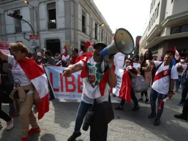 Pedro Castillo: así fueron las marchas a favor y en contra del Gobierno