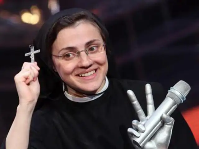 Colgó los hábitos: monja que ganó “La Voz Italia” sorprende con nuevo trabajo y espectacular imagen
