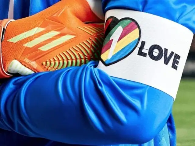 ¡Sin voz! Alemania protesta frente a la FIFA por impedirles usar brazalete “One Love”