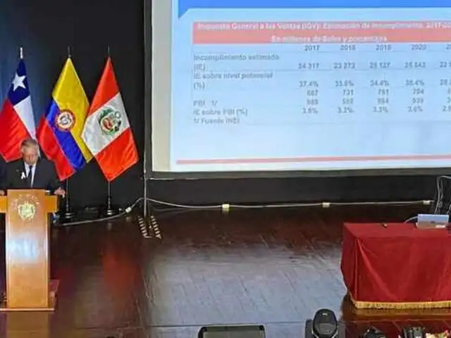 Alertan que en Perú persiste mayor incumplimiento tributario a nivel de Latinoamérica