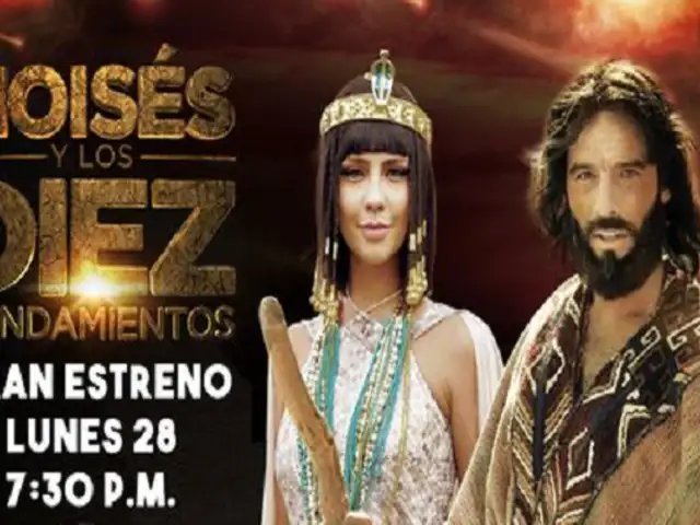 ¡Gran estreno! Moisés y los diez mandamientos desde este lunes por Panamericana TV