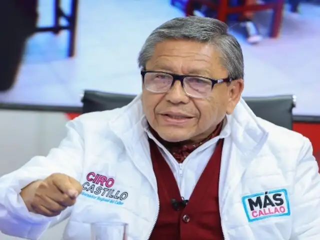 Segunda vuelta regional: Ciro Castillo y los retos que enfrentaría de llegar al gobierno regional del Callao