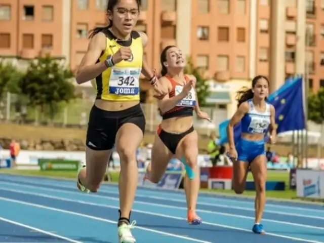 Orgullo peruano: atleta Cayetana Chirinos rompe récord de los 100 metros en tres categorías